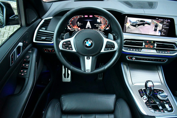 BMW X5 xDrive40i M-Sport 7pers Pano ACC Trekh H/K HUD 360 22inch 4WS laser Comf-seat