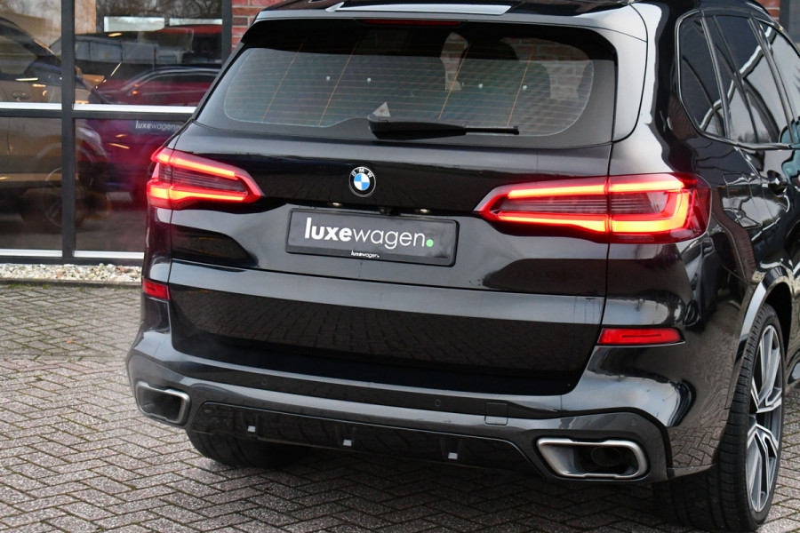 BMW X5 xDrive40i M-Sport 7pers Pano ACC Trekh H/K HUD 360 22inch 4WS laser Comf-seat