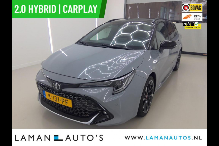 Toyota Corolla Touring Sports 2.0 Hybrid 184pk Business GR-Sport | JBL 18" LMV CarPlay Halfleder ECC ACC LED Camera Metallic | Hybrid Voorschoten