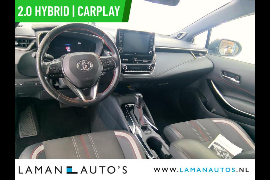 Toyota Corolla Touring Sports 2.0 Hybrid 184pk Business GR-Sport | JBL 18" LMV CarPlay Halfleder ECC ACC LED Camera Metallic | Hybrid Voorschoten