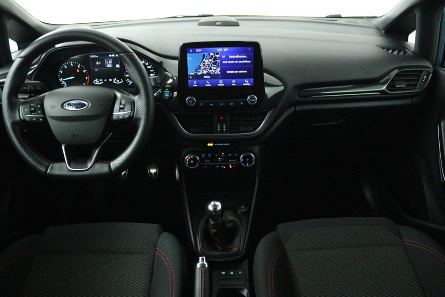 Ford Fiesta 1.0 EcoBoost ST-Line X (STOEL/STUUR VERWARMING, PARKEERSENSOREN, CRUISE CONTROL, NAVIGATIE)