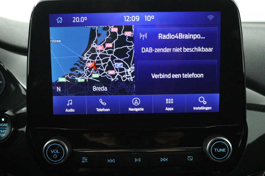 Ford Fiesta 1.0 EcoBoost ST-Line X (STOEL/STUUR VERWARMING, PARKEERSENSOREN, CRUISE CONTROL, NAVIGATIE)