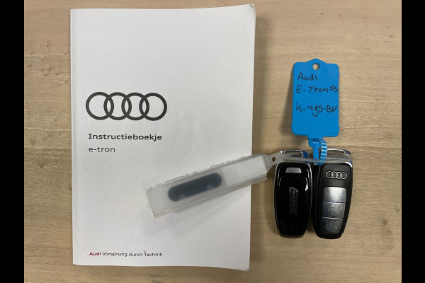 Audi e-tron 55 Quattro Edition 95 kWh|90% SOH|GROTE ACCU|CRUISE+CLIMATE CONTROL|ELEK.INTERIEUR+A-KLEP|NL-AUTO|NAP|INCL BTW|1e EIG|