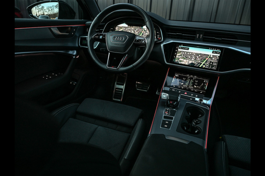 Audi A6 Avant 55 TFSI e Quattro Pro Line S Competition · Ambiance interieur · Verlaagd · Led matrix · 4 Zone climate · 21 inch · Dab+ ·