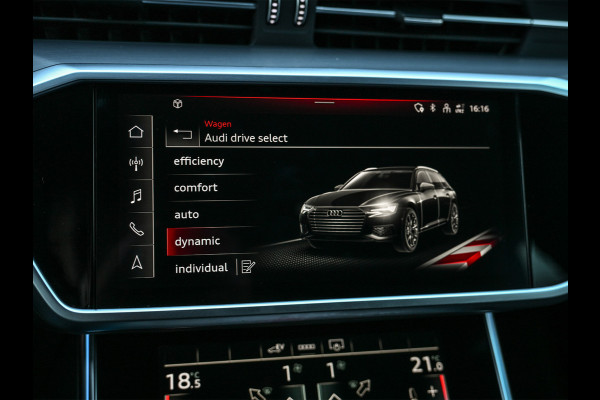 Audi A6 Avant 55 TFSI e Quattro Pro Line S Competition · Ambiance interieur · Verlaagd · Led matrix · 4 Zone climate · 21 inch · Dab+ ·