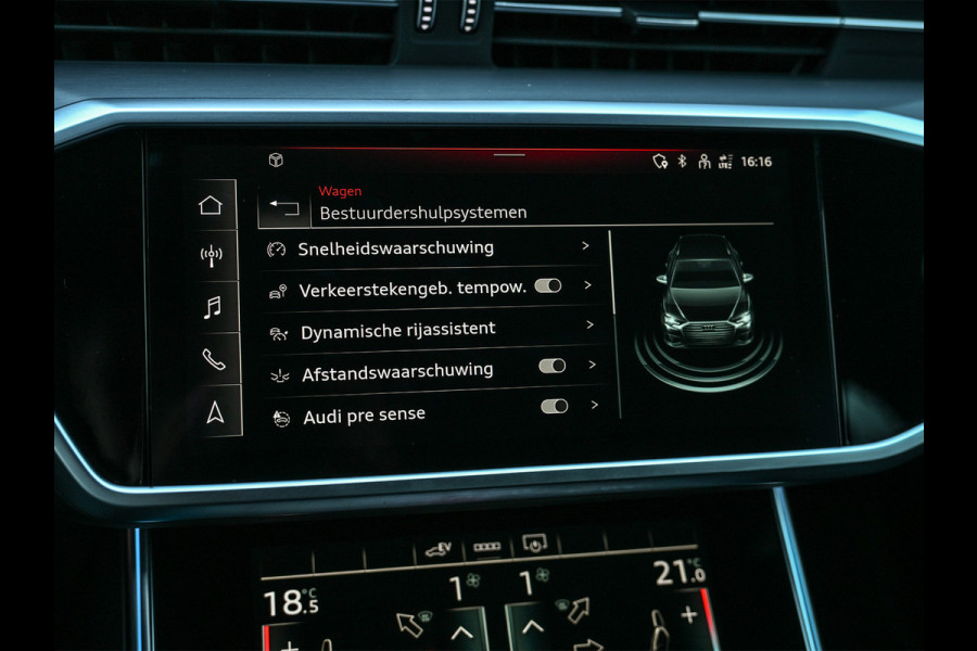 Audi A6 Avant 55 TFSI e Quattro Pro Line S Competition · Ambiance interieur · Verlaagd · Led matrix · 4 Zone climate · 21 inch · Dab+ ·