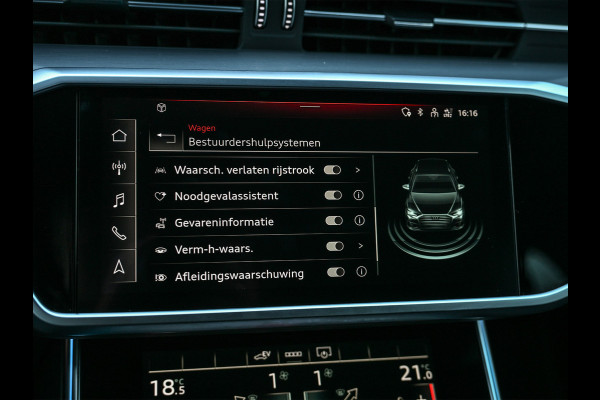 Audi A6 Avant 55 TFSI e Quattro Pro Line S Competition · Ambiance interieur · Verlaagd · Led matrix · 4 Zone climate · 21 inch · Dab+ ·