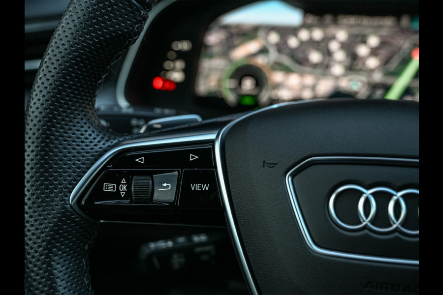 Audi A6 Avant 55 TFSI e Quattro Pro Line S Competition · Ambiance interieur · Verlaagd · Led matrix · 4 Zone climate · 21 inch · Dab+ ·