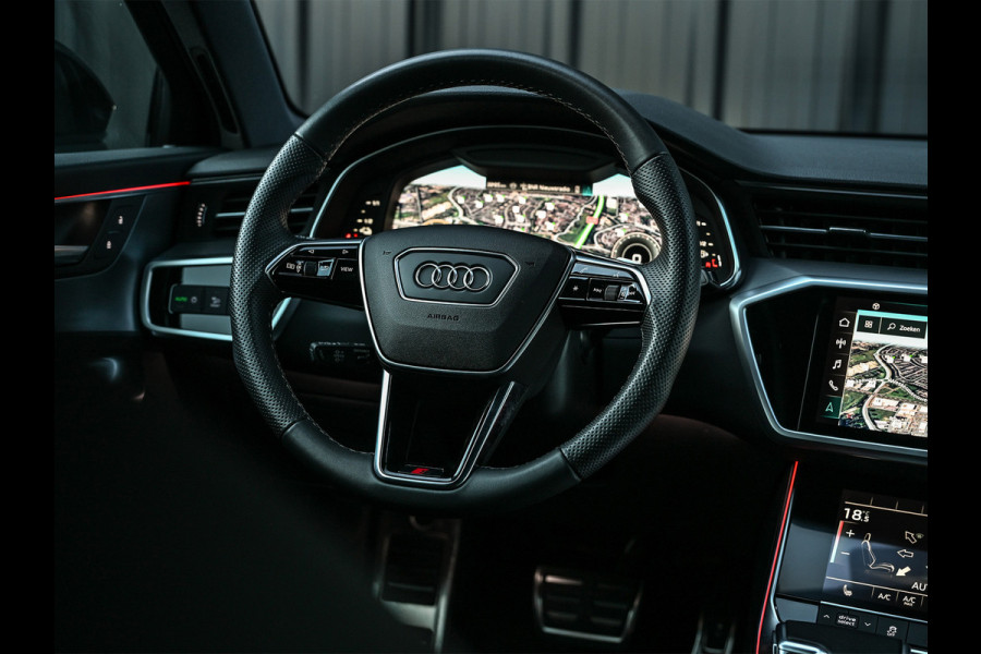 Audi A6 Avant 55 TFSI e Quattro Pro Line S Competition · Ambiance interieur · Verlaagd · Led matrix · 4 Zone climate · 21 inch · Dab+ ·