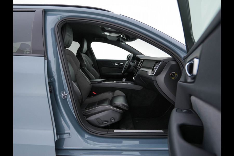 Volvo V60 2.0 B3 R-Design (INCL-BTW) *LEATHER-FABRIC | DIGI-COCKPIT | FULL-LED | MEMORY-PACK | HEATED-SPORTSEATS | LANE-ASSIST | NAVI-FULLMAP | CAMERA | DAB+ | PRIVACY-GLASS | ECC | PDC | TOWBAR | 19''ALU*
