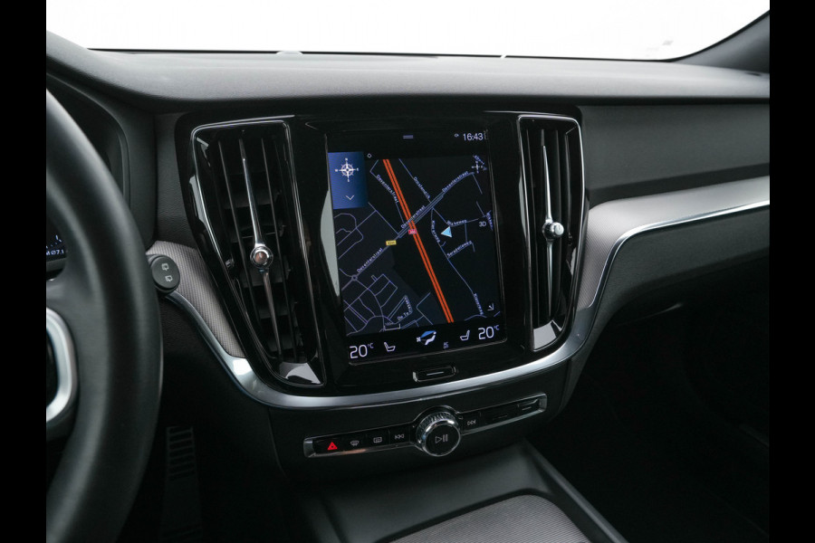 Volvo V60 2.0 B3 R-Design (INCL-BTW) *LEATHER-FABRIC | DIGI-COCKPIT | FULL-LED | MEMORY-PACK | HEATED-SPORTSEATS | LANE-ASSIST | NAVI-FULLMAP | CAMERA | DAB+ | PRIVACY-GLASS | ECC | PDC | TOWBAR | 19''ALU*