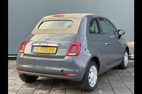 Fiat 500C BWJ 12-2020 | 1.0 73PK Hybrid Pop | AIRCO | CRUISE | DAB | PDC ACHTER | STUURBEKR | EL. RAMEN |