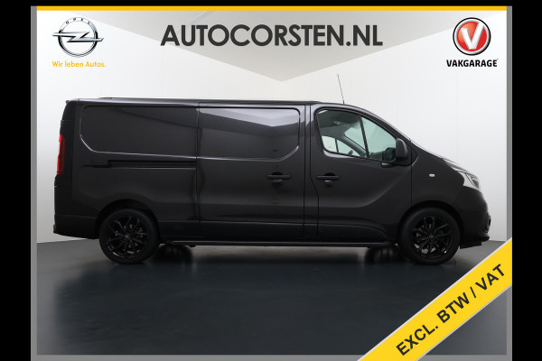 Renault Trafic 2.0DCI 145PK T29 L2H1 Comfort 3-Persoons Trekhaak Apple Carplay Android Navi Airco Cruise Control Bluetooth Lmv Pdc Betonplex Vloer Wandbetimmering Schuifdeur Sidebars Euro 6 Origineel Nederlandse Auto
