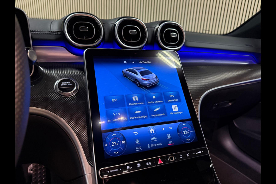 Mercedes-Benz C-Klasse 300e AMG STYLING-MEMORY-NIGHT-SFEERVERLICHTING-CARPLAY-ZEER COMPLEET