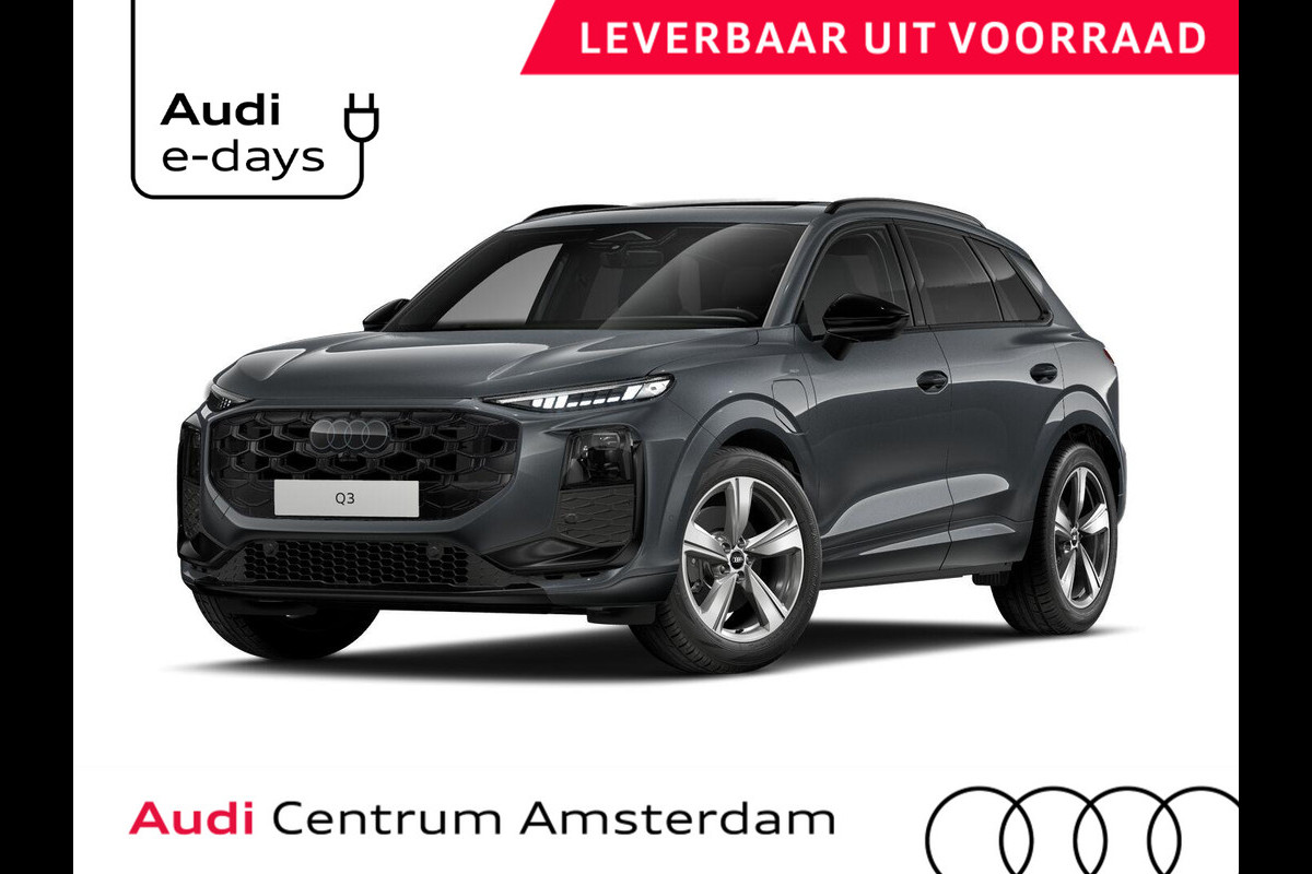 Audi Q3 S edition e-hybrid 200 kW / 272 PK | Techniekpakket plus | Ambiente lichtpakket plus | Privacy glas | Panoramadak| Dodehoek detectie |