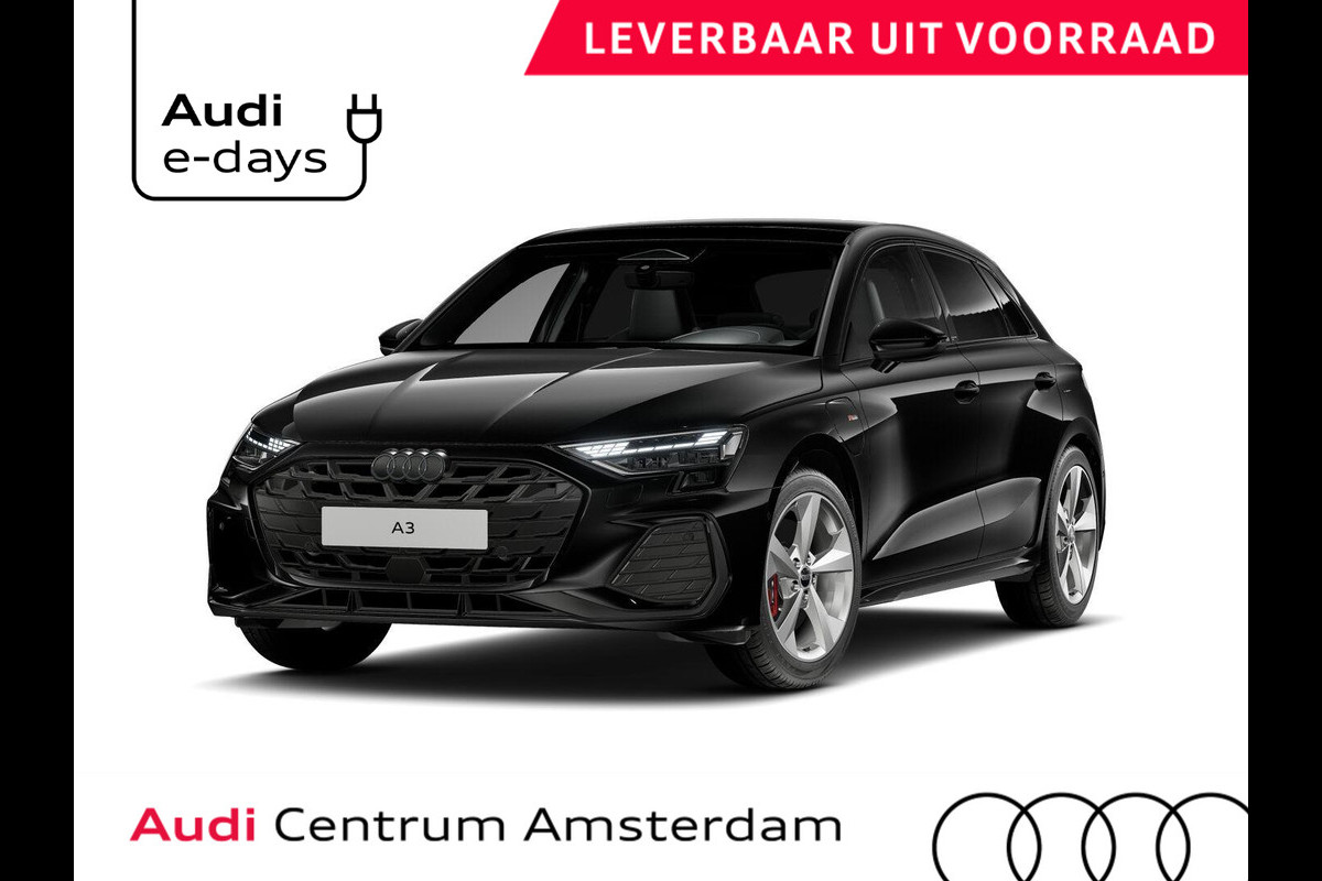 Audi A3 Sportback S edition Competition 45 TFSI e 272 pk | Glazen panoramadak | Sonos premium 3D | Assistentiepakket plus | Ambient verlichting |