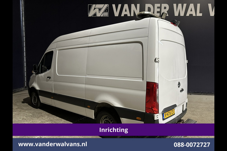 Mercedes-Benz Sprinter 316 CDI 164pk 3500kg Trekhaak L2H2 Inrichting Euro6 Airco | Trilplaatlift | Omvormer | Camera Apple Carplay, Android Auto, Cruisecontrol, Parkeersensoren