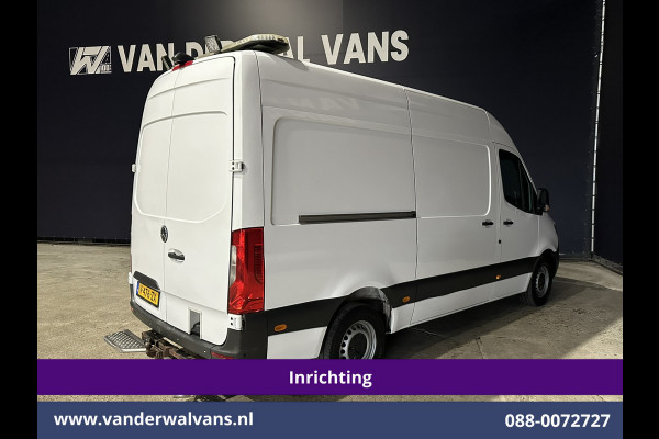 Mercedes-Benz Sprinter 316 CDI 164pk 3500kg Trekhaak L2H2 Inrichting Euro6 Airco | Trilplaatlift | Omvormer | Camera Apple Carplay, Android Auto, Cruisecontrol, Parkeersensoren