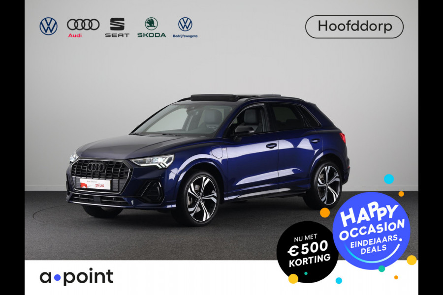 Audi Q3 45 TFSI e S edition 245pk | Panoramadak | Trekhaak wegklapbaar | Stoelverwarming | 20 inch Lichtmetalen velgen