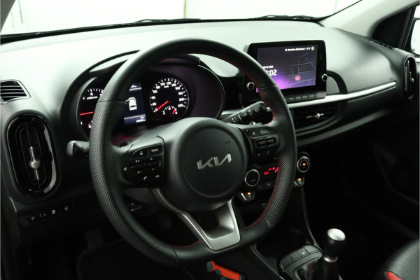 Kia Picanto 1.0 DPi GT-Line Apple Carplay/Android Auto - Cruise Control - Climate Control - Navigatie - Achteruitrijcamera - Fabrieksgarantie tot 06-2031