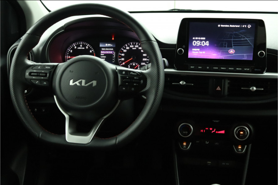 Kia Picanto 1.0 DPi GT-Line Apple Carplay/Android Auto - Cruise Control - Climate Control - Navigatie - Achteruitrijcamera - Fabrieksgarantie tot 06-2031