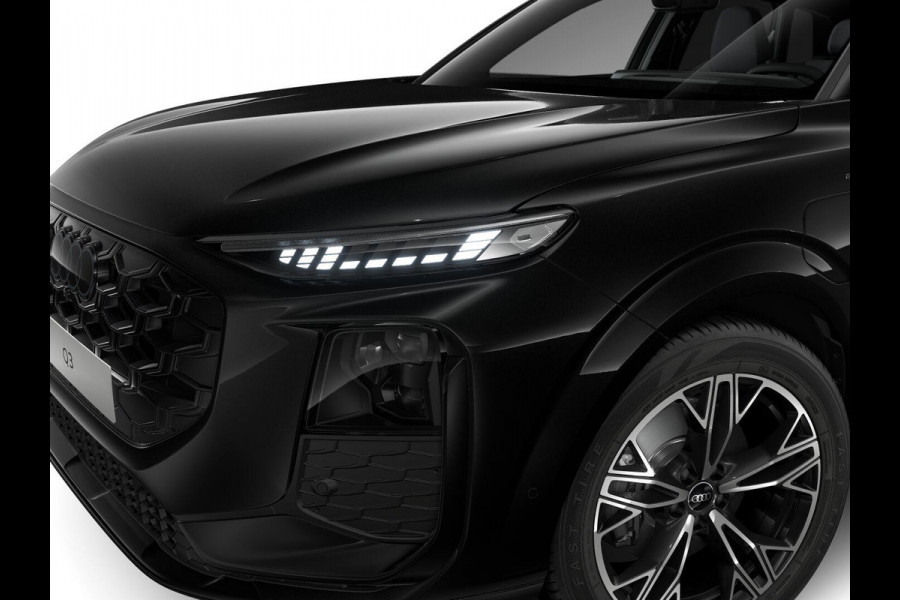 Audi Q3 S edition e-hybrid 200 kW / 272 PK | Techniekpakket plus | Ambiente lichtpakket plus | Privacy glas | Panoramadak| Dodehoek detectie | Sonos| Head-up display |