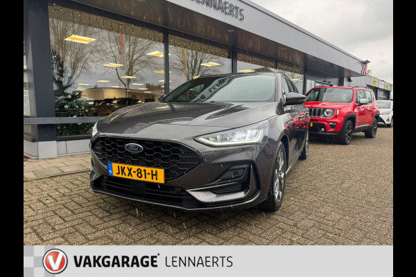 Ford FOCUS Wagon 1.0 EcoB. 125 pk MHybrid ST Line X, Rijklaarprijs / 12 mnd bovag garantie