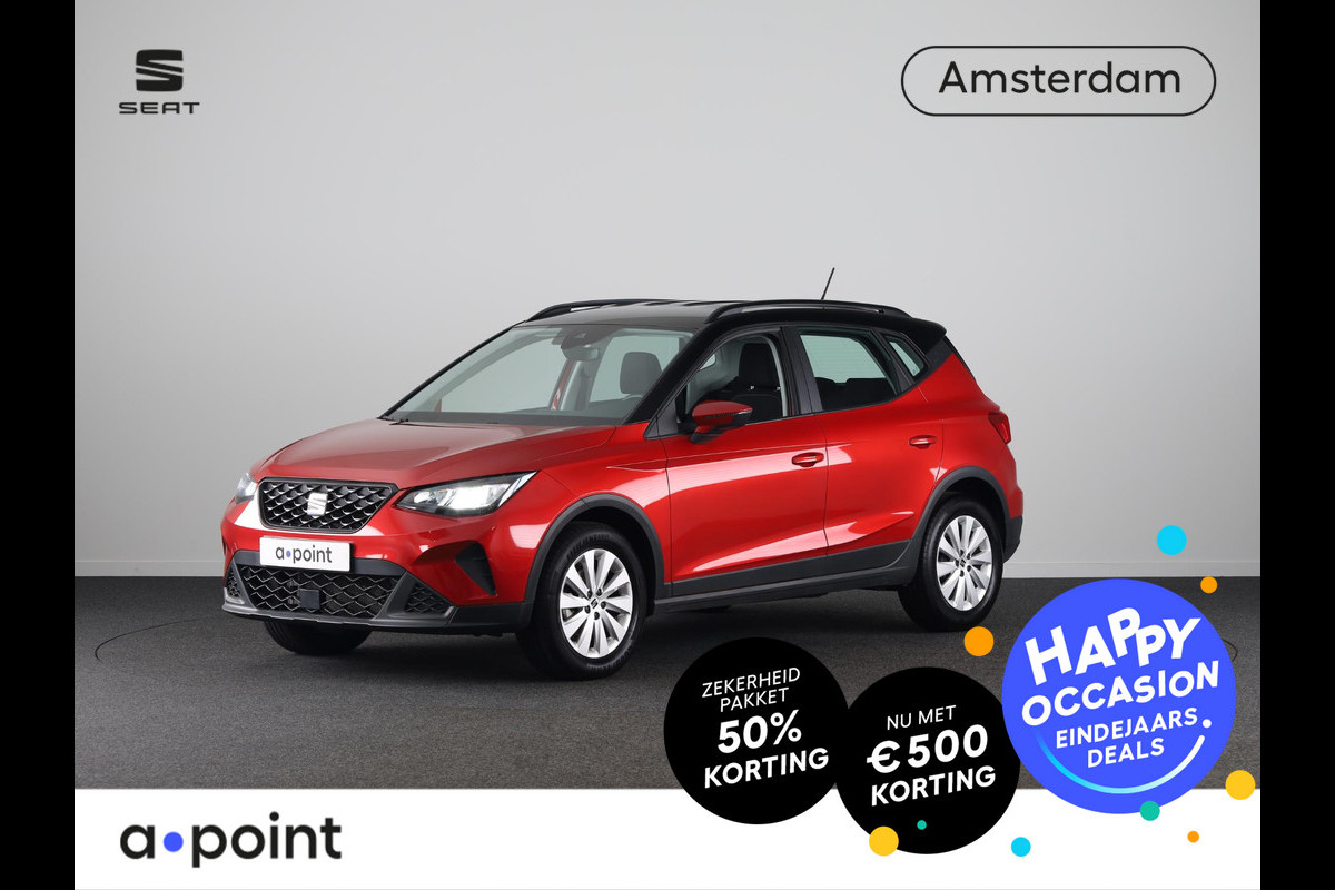 Seat Arona 1.0 TSI Style 95 pk | Verlengde garantie | Navigatie via App | Parkeersensoren achter | LED koplampen | Autom. airco |