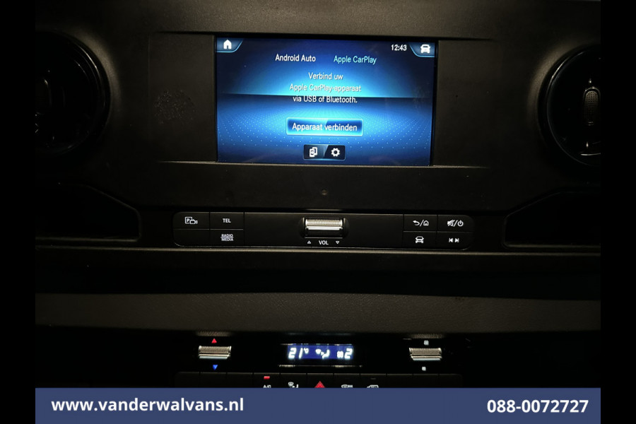 Mercedes-Benz Sprinter 317 CDI 170pk 3500kg Trekhaak L3H2 Euro6 Airco | Camera | Apple Carplay | Android Auto | Cruisecontrol Stoelverwarming, Bijrijdersbank