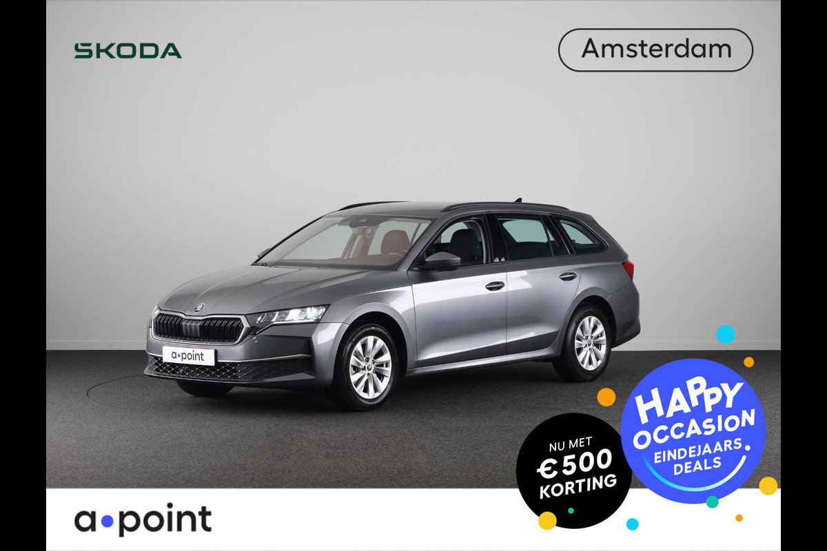 Škoda Octavia Combi 1.5 TSI Edition 115 pk | Verlengde garantie | Navigatie via App | Parkeersensoren | Apple Carplay/Android Auto | LED koplampen | Stoelverwarming |