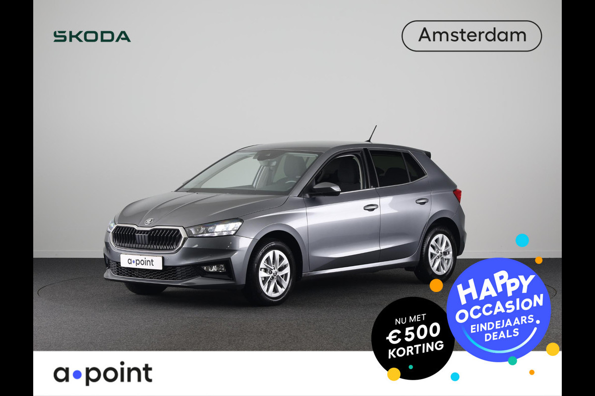 Škoda Fabia 1.0 TSI Business Edition 95 pk | Verlengde garantie | Navigatie via App | Parkeersensoren | Achteruitrijcamera | Stoelverwarming | Keyless |