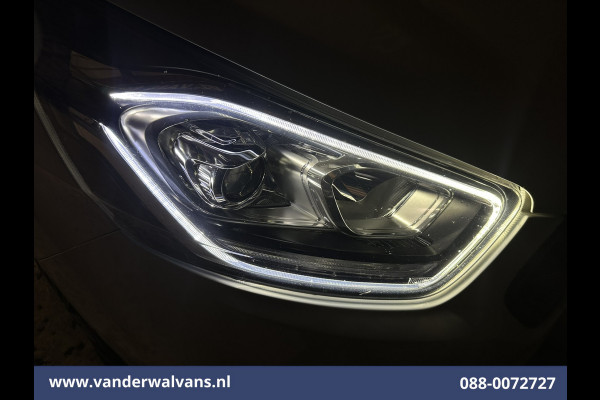 Ford Transit Custom 2.0 TDCI 131pk L2H1 Euro6 Airco | LED | Apple Carplay | Cruisecontrol | 2800kg Trekhaak | Stoelverwarming Parkeersensoren, Verwarmde voorruit, Bijrijdersbank