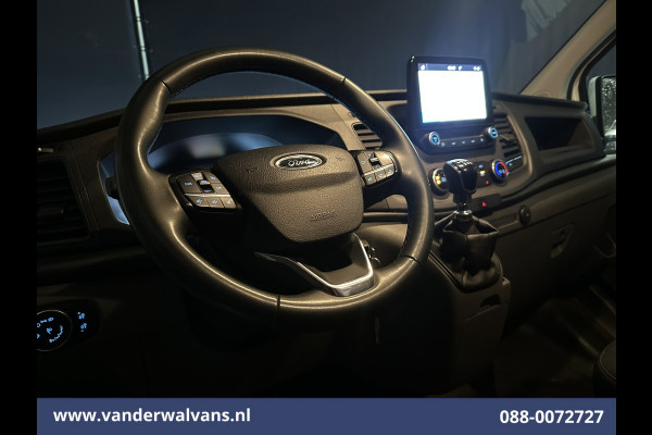 Ford Transit Custom 2.0 TDCI 131pk L2H1 Euro6 Airco | LED | Apple Carplay | Cruisecontrol | 2800kg Trekhaak | Stoelverwarming Parkeersensoren, Verwarmde voorruit, Bijrijdersbank