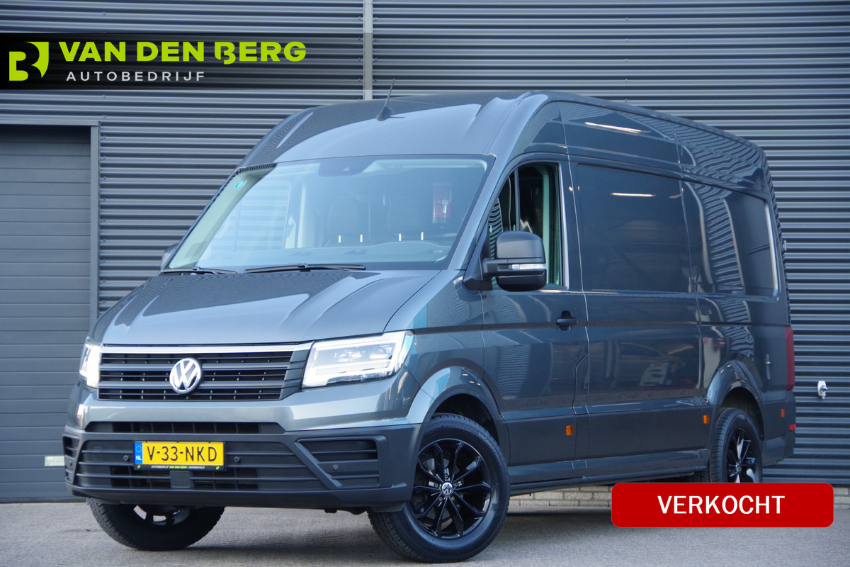 Volkswagen Crafter 35 2.0 TDI L3H3 MARGE, 140PK AUT. LED, CAMERA, ADAPT. CRUISE, AIRCO, CARPLAY, PARKEERSENSOREN,