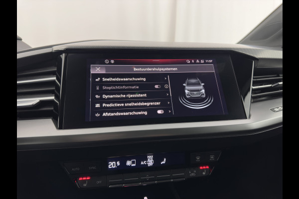 Audi Q4 e-tron 40 Launch edition Advanced Plus 77 kWh (INCL-BTW) *HEATPUMP | ADAPT-CRUISE | MATRIX-LED | NAVI-FULLMAP | KEYLESS | CAMERA | DIGI-COCKPIT | DAB | AMBIENT-LIGHT | SPORT-SEATS | 19''ALU*