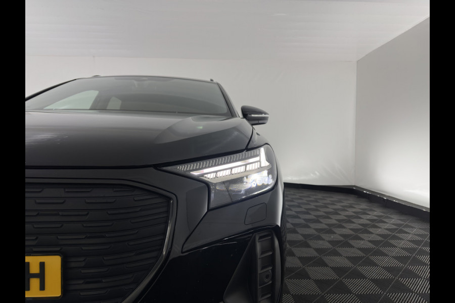 Audi Q4 e-tron 40 Launch edition Advanced Plus 77 kWh (INCL-BTW) *HEATPUMP | ADAPT-CRUISE | MATRIX-LED | NAVI-FULLMAP | KEYLESS | CAMERA | DIGI-COCKPIT | DAB | AMBIENT-LIGHT | SPORT-SEATS | 19''ALU*