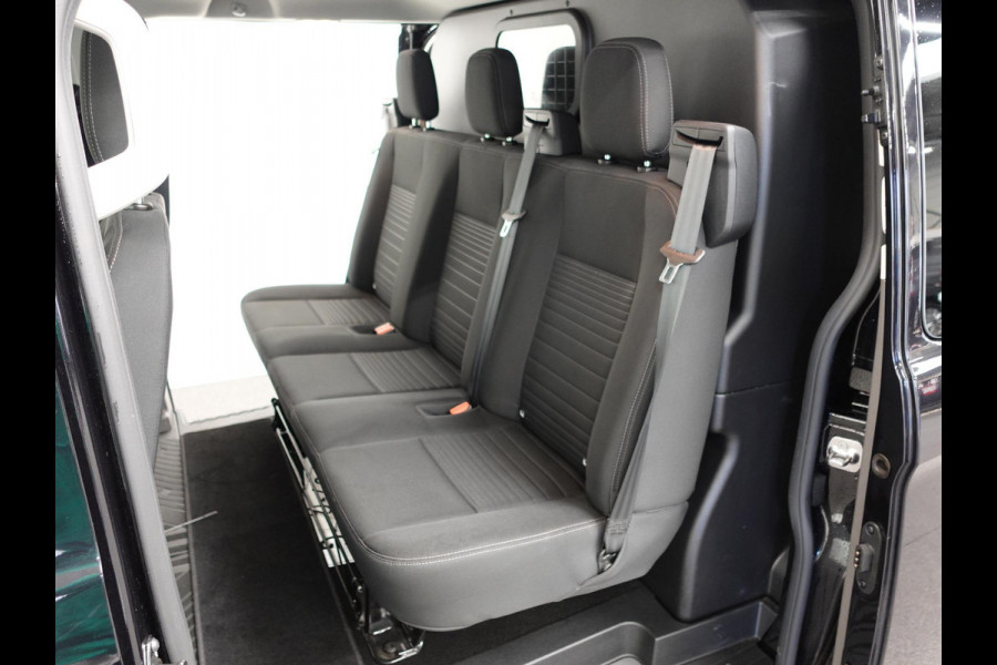 Ford Transit Custom 300 2.0 TDCI L2H1 Limited Dubbele Cabine Navi Airco 2 Schuifdeuren Trekhaak PDC Carplay DAB