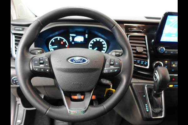 Ford Transit Custom 300 2.0 TDCI L2H1 Limited Dubbele Cabine Navi Airco 2 Schuifdeuren Trekhaak PDC Carplay DAB