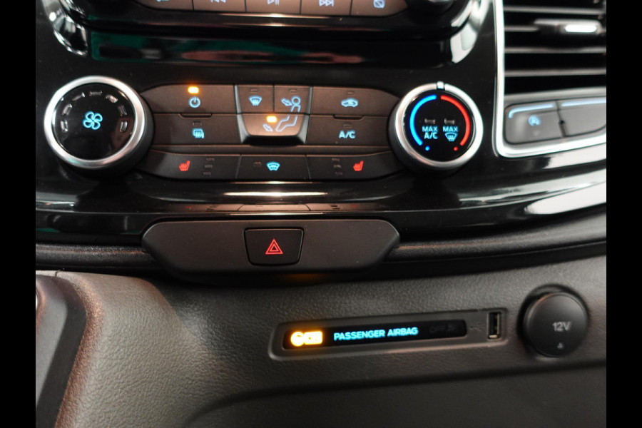 Ford Transit Custom 300 2.0 TDCI L2H1 Limited Dubbele Cabine Navi Airco 2 Schuifdeuren Trekhaak PDC Carplay DAB