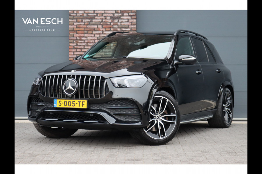 Mercedes-Benz GLE 580 V8 4MATIC Premium+ AMG Line | 7 Zitplaatsen | Airmatic | Distronic+ | Panoramadak | Burmester | Trekhaak | Standkachel | Keyless Go | Surround Camera | Soft-Close | HUD |