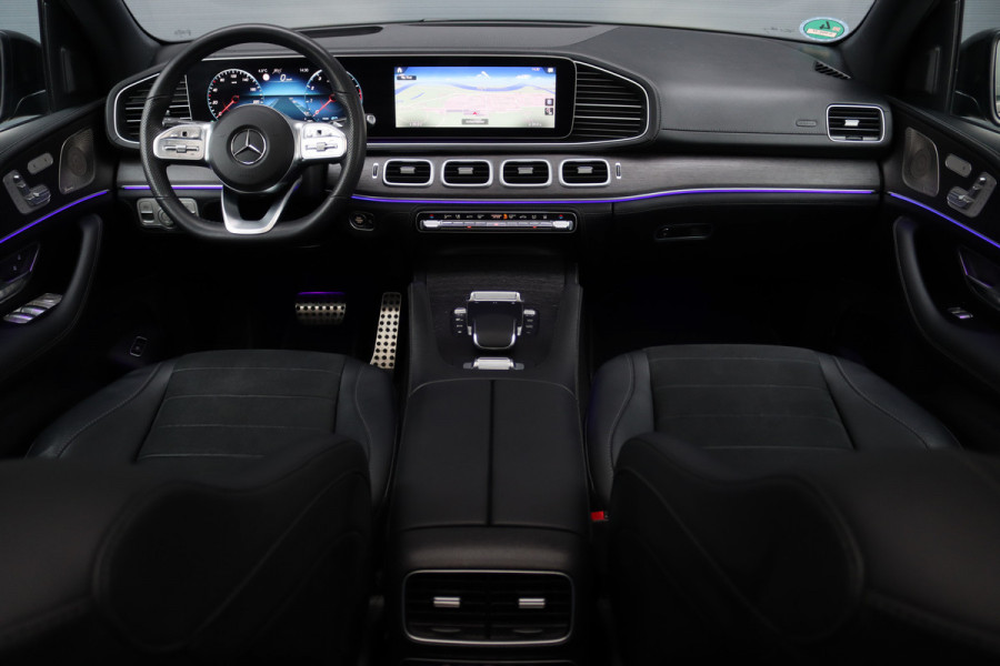 Mercedes-Benz GLE 580 V8 4MATIC Premium+ AMG Line | 7 Zitplaatsen | Airmatic | Distronic+ | Panoramadak | Burmester | Trekhaak | Standkachel | Keyless Go | Surround Camera | Soft-Close | HUD |