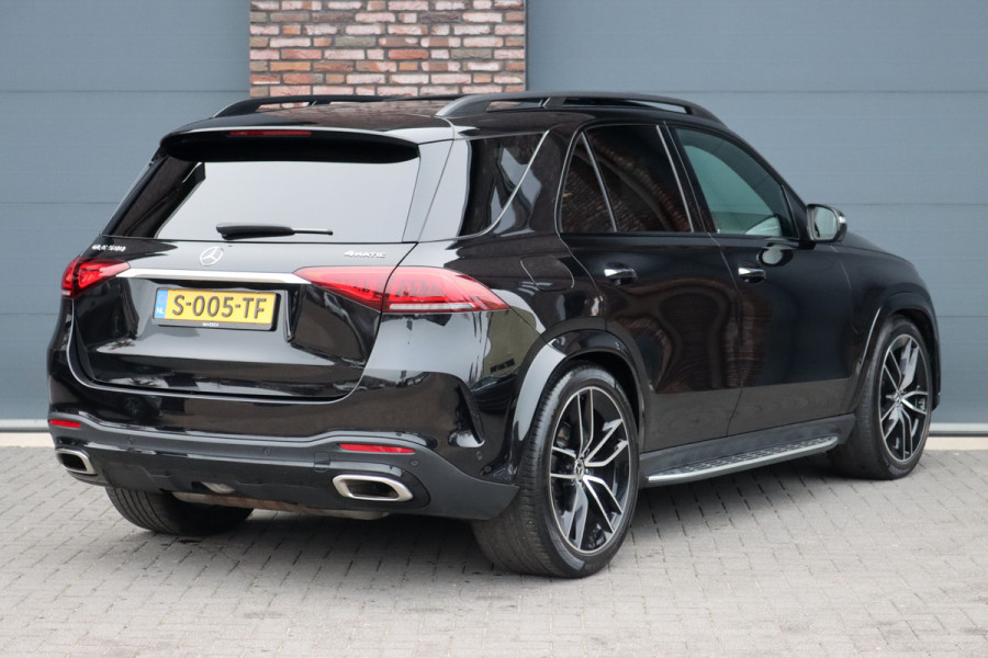 Mercedes-Benz GLE 580 V8 4MATIC Premium+ AMG Line | 7 Zitplaatsen | Airmatic | Distronic+ | Panoramadak | Burmester | Trekhaak | Standkachel | Keyless Go | Surround Camera | Soft-Close | HUD |
