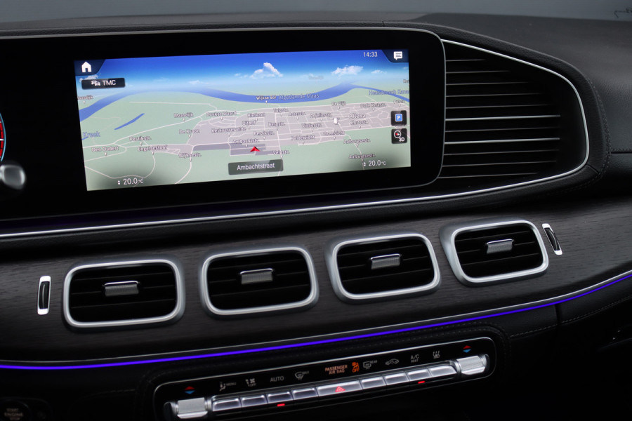 Mercedes-Benz GLE 580 V8 4MATIC Premium+ AMG Line | 7 Zitplaatsen | Airmatic | Distronic+ | Panoramadak | Burmester | Trekhaak | Standkachel | Keyless Go | Surround Camera | Soft-Close | HUD |