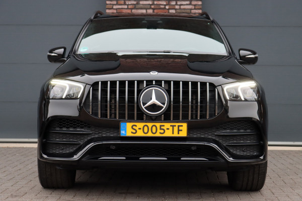 Mercedes-Benz GLE 580 V8 4MATIC Premium+ AMG Line | 7 Zitplaatsen | Airmatic | Distronic+ | Panoramadak | Burmester | Trekhaak | Standkachel | Keyless Go | Surround Camera | Soft-Close | HUD |
