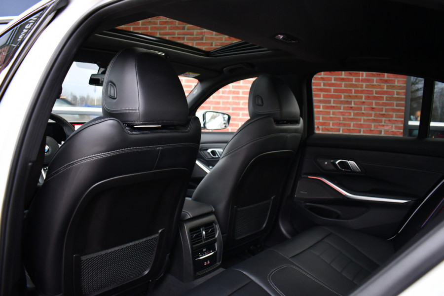 BMW 3 Serie 330D M-Sport Pro Pano H/K HUD El-zetels Parelmoer-wit!