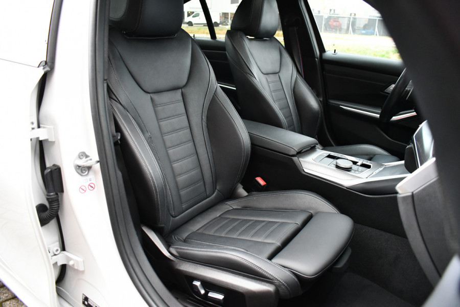 BMW 3 Serie 330D M-Sport Pro Pano H/K HUD El-zetels Parelmoer-wit!