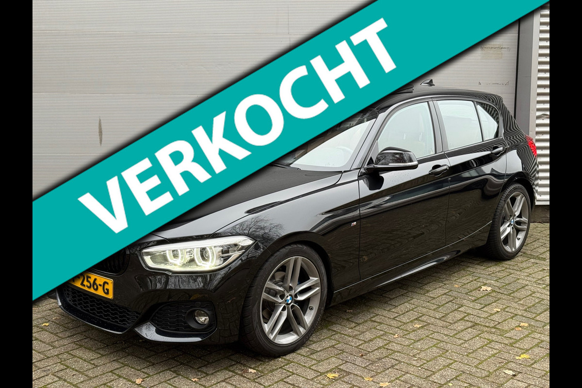BMW 1-serie 118i Corporate Lease High Executive M Sport l Schuifdak l Volleder l Xenon l Grootbeeld Navi l VDOH l