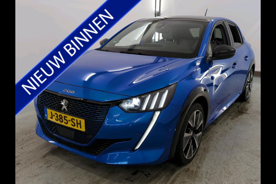 Peugeot e-208 EV GT 350 50 kWh NL-AUTO | PANORAMA DAK | SOH 91%