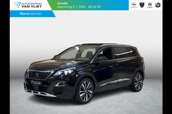 Peugeot 5008 1.6 PureTech GT-Line 7 pers | Panoramadak | Trekhaak afneembaar | Leder | Memory | Stoelverwarming | elektrisch verstelbare stoelen | Navi | Android auto / Apple carplay | Elektrische achterklep | Achteruitrijcamera