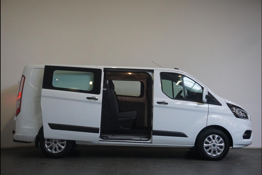 Ford Transit Custom 300 2.0 TDCI L2H1 Trend Dubbele Cabine Airco| Bluetooth| Navi| Trekhaak|